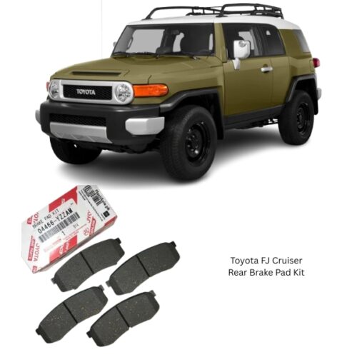 Toyota FJ Cruiser Rear Brake Pad Kit 04466-YZZAM