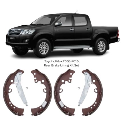 Toyota Hilux 2005-2015 Rear Brake Lining Kit Set 044950K120