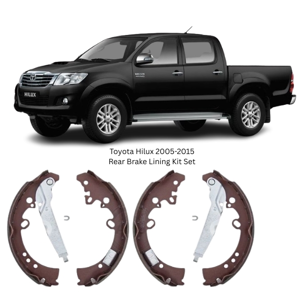 Toyota Hilux 2005-2015 Rear Brake Lining Kit Set 044950K120