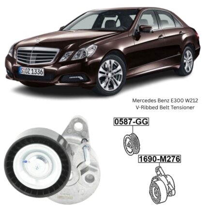 Mercedes Benz E300 W212 V-Ribbed Belt Tensioner 1690-M276