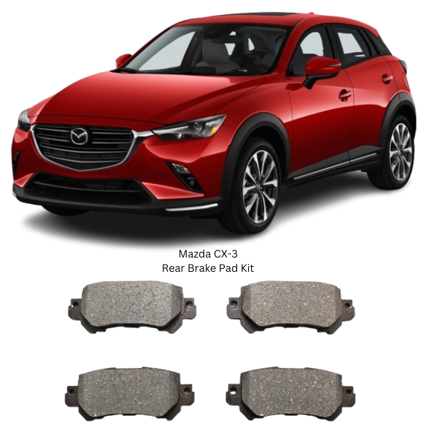 Mazda CX-3 Rear Brake Pad Kit D3156