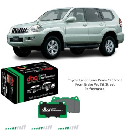 Toyota Landcruiser Prado 120 Front Brake Pad Kit Street Performance DB1482SP