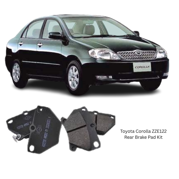 Toyota Corolla ZZE122 Rear Brake Pad Kit KD2720