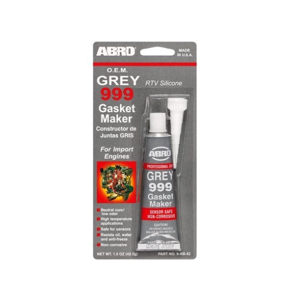 Grey 999 Silicon Gasket Maker ABRO 42.5G