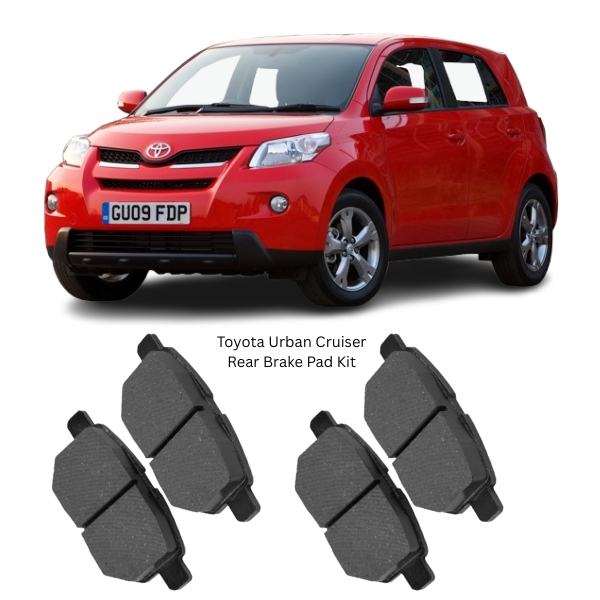 Toyota Urban Cruiser Rear Brake Pad Kit D2254