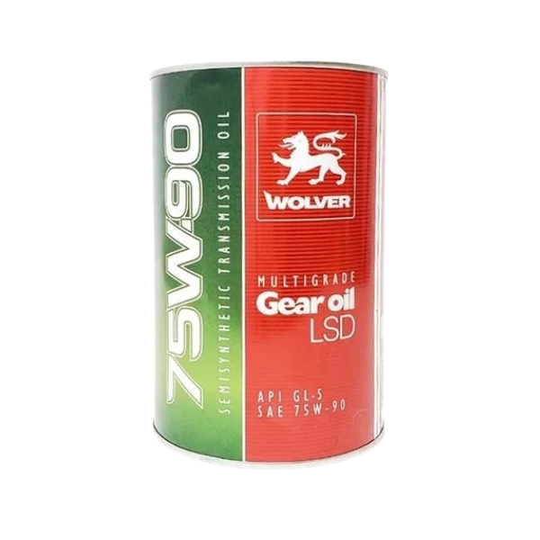 Wolver GL-5 75W-90 Semisynthetic Transmission Oil